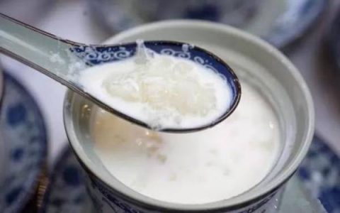 牛奶炖雪蛤的功效